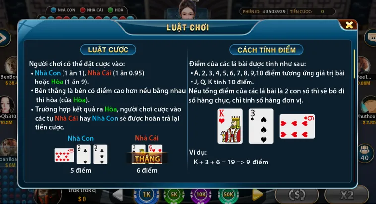 Sảnh Chơi Baccarat Tại Go88 Đẳng Cấp Với Tỷ Lệ Thắng Cược Cực Kỳ Hấp Dẫn