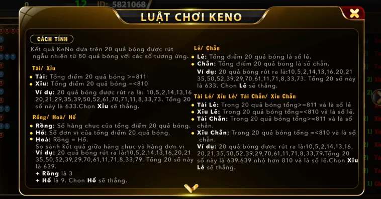 Chinh Phục Ngay Keno Tại Go88 Với Tỷ Lệ Thưởng Đẳng Cấp Hàng Đầu