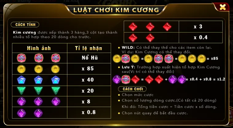 Tuyệt Phẩm Minigame Kim Cương Tại Go88 Cơ Hội Săn Thưởng Cực Đã Mỗi Ngày