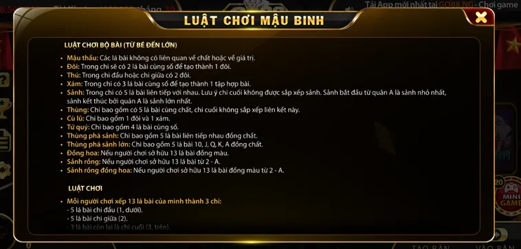 Chinh Phục Mậu Binh Tại Go88 Đẳng Cấp Với Chiến Thuật Siêu Phàm
