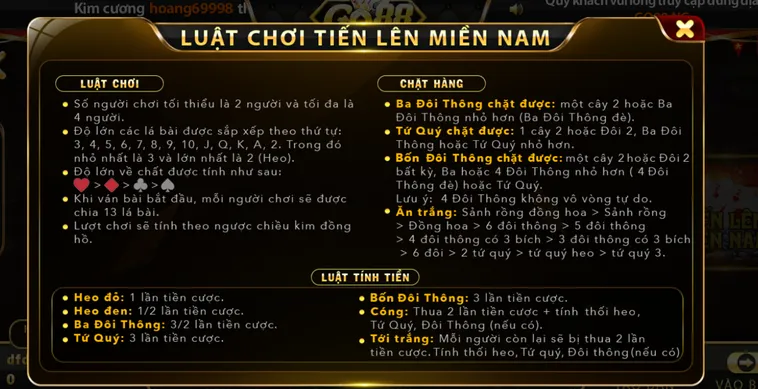 Chinh Phục Đỉnh Cao Tiến Lên Miền Nam Tại Go88 Với Những Ván Bài Đẳng Cấp