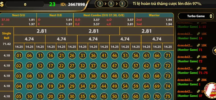 Chinh Phục Siêu Phẩm Number Game Tại Go88 Với Tỷ Lệ Thắng Cực Khủng