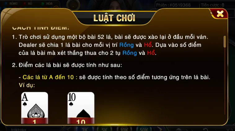 Trải Nghiệm Sảnh Rồng Hổ Tại Go88 Với Tỷ Lệ Thắng Cược Vô Cùng Hấp Dẫn