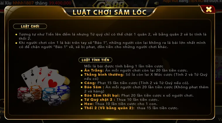 Hướng Dẫn Chơi Sâm Lốc Tại Go88 Đỉnh Cao Với Tỷ Lệ Thắng Cực Lớn