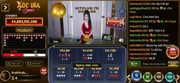 Trải Nghiệm Đỉnh Cao Xóc Đĩa Livestream Tại Go88 Với Tỷ Lệ Thắng Cược Cực Khủng